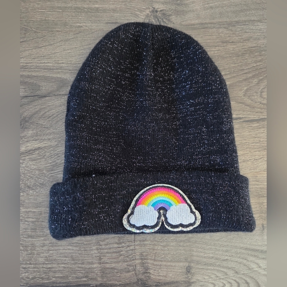Girls JoJo Siwa Glitter Beanie Hat